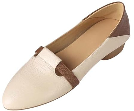 Scarpe Mary Jane Donna Casual Ballerine Basse Comode Mocassini Donna Mary Jane con Punta Quadrata Classiche Scarpe da Ballo Morbida Yoga Scarpe da Danza Feste Affari Moda Sandali Comodi
