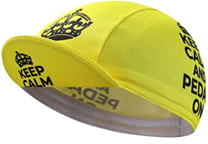 BikingBros Casquette de Cyclisme Amusante - en Polyester - Doublure de Casque de Cyclisme Respirante et Anti-Transpiration