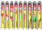 Fishing Posen Set 9 Stück Posen Angeln Schwimmer Angeln Pose Angeln Bobber Float Mit Senkblei, Angelschnur Und Haken(5#, 7#, 9#) Für Friedfische, Forellen, Aal, Zander Ideal Für See, Fluss, Bach