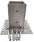 Pfostenträger Aufschraubhülse Zementpfostensockel-Pergola-Set 40 80 110 140 200 Mm, Zauntorpfosten-Ankersockel-Stützhalter/Hochbelastbare Quadratische Säulensockelhalterungen Mit Schrauben(40x40 mm/1.