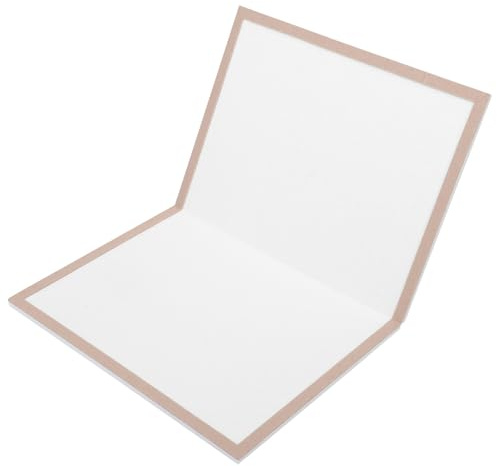 YARNOW Marco Plegable para Rompecabezas 40x60 Cm, Tapete Antideslizante Base Clara y Borde Color Camello, Soporte para Exhibición y Almacenamiento de Puzzle de 500 Piezas, Adecuado