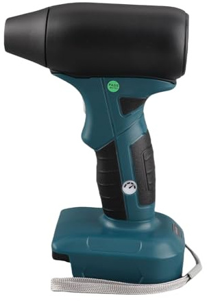 Badafaci Mini Jetblåsare, 4 Hastigheter vindnivå 20W 60W 100W 160W med Stark Vind 0,2kg för BL1815 BL1820 BL1830 BL1840 BL1850 BL1860 BL1845 BL1890 18V Dust Battery BBQ Rengöring