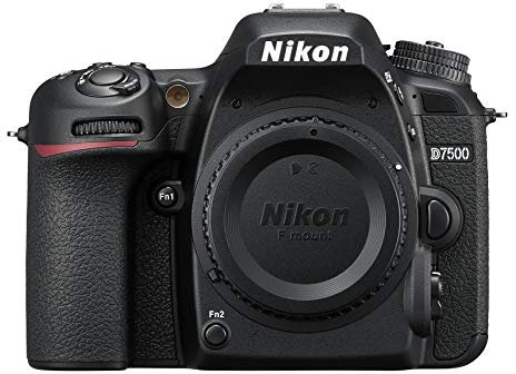 Nikon D7500 Digital DSLR Camera Body - Black (Renewed)