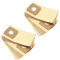 vhbw 20x Staubbeutel kompatibel mit Daewoo RC-3204 FYA, RC-3204 FKA, RC-3205 Bra, RC-3205 Staubsauger - 27,5cm x 16,5cm Sandfarben