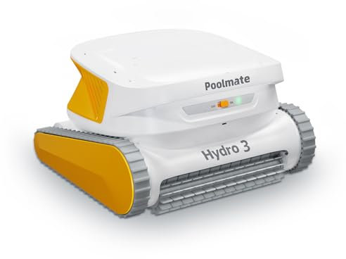 [2026 Version] Hydro3 Cordless Robotic Pool Cleaner, Automatic Pool Vacuum for Inground and Above Ground Pools, Lasts 200 Mins, Floor/Wall/Waterline Cleaning, Dual Inlet, Self-Parking [Green]