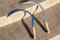 AGROHIT Handsichel Holzgriff Rundsiche Sichel lSensensichel Gebogen Sense 33 cm