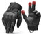 Neusky Herren Taktische Handschuhe - Sommer Touchscreen Einsatzhandschuhe für Motorrad, MTB, Outdoor Sport - Ideal für Airsoft, Militär, Paintball (Schwarz-Pro, XL)