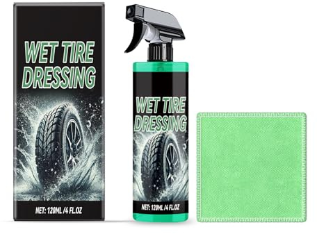 Quick Drying Tire Polish Enhancer Automotive Tire Cleaner Polish Formulas Degreaser Sprays Set For All Vehicle Types SUV Cleaning And Shining Sprays