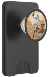 Disc-Golf-Jugador Disc-Golfing Game Día del Padre Disc-Golf PopSockets PopWallet para MagSafe