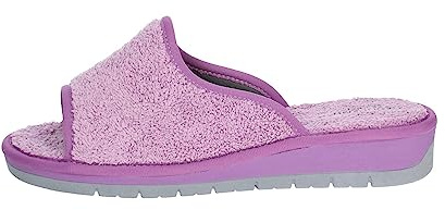 Grunland DOLA CI1317 RE-Soft Chaussons Rouges pour Femmes en Tissu éponge