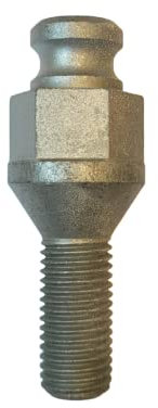 Milenco High Longer Wheel Bolt Receiver for Ace/Wraith Lock