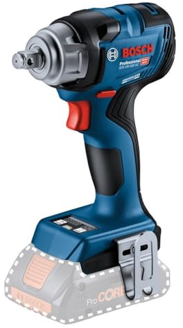 Bosch Professional 18V System Cordless Impact Wrench GDS 18V-330 HC (330 Nm Tightening and 560 Nm Breakaway Torque, Three-Speed/Torque Settings)