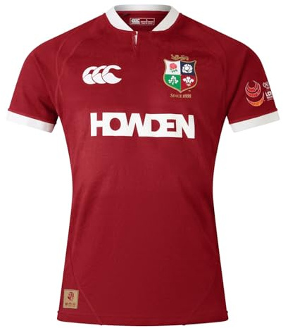 Canterbury Men's British & Irish Lions Canterbury Players Rugby Jersey Shirt (Pack of 1)