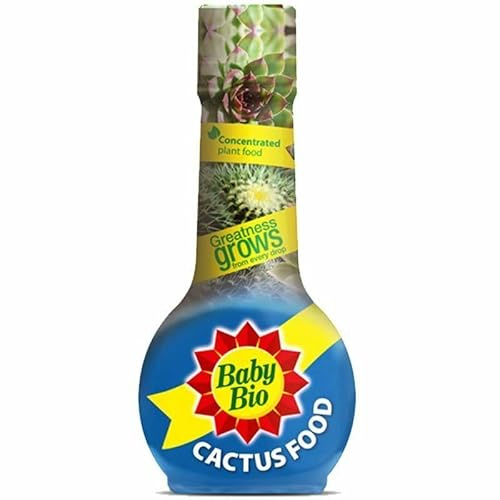 175ml Bio Cactus Food Liquid, Ideal Feed For Your Cacti And Succulents, Aiding Healthy Growth And Flowering