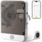 YOHOOLYO Etiquetadora Bluetooth Impresora Etiquetas Autoadhesivas con 1 Rollo de Etiquetas Continuo, Compatible con iOS y Android para el Hogar, Colegio, Oficina