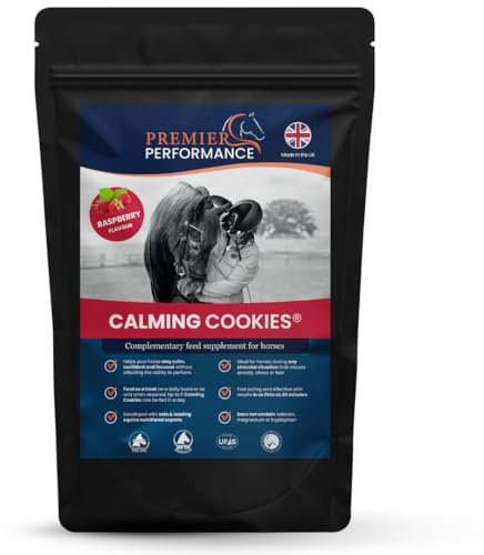 Premier Performance CZ - Calming Cookies Focus Cookie - Paquete de 10 x sabor a frambuesa