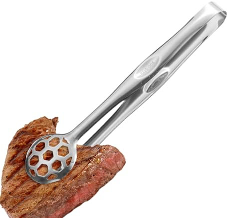 Pinze per cucinare, pinze per cucinare - Pinze per insalata in acciaio inossidabile | Morsetto di bloccaggio pesante, utensili da cottura multifunzionale per la casa, RESTURANTE