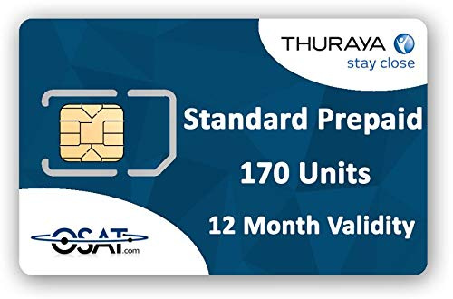 OSAT Thuraya satellittelefon standard SIM-kort med 170 enheter
