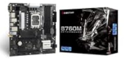Biostar B760MZ-E Pro Motherboard (B760,S1700,mATX,Intel)