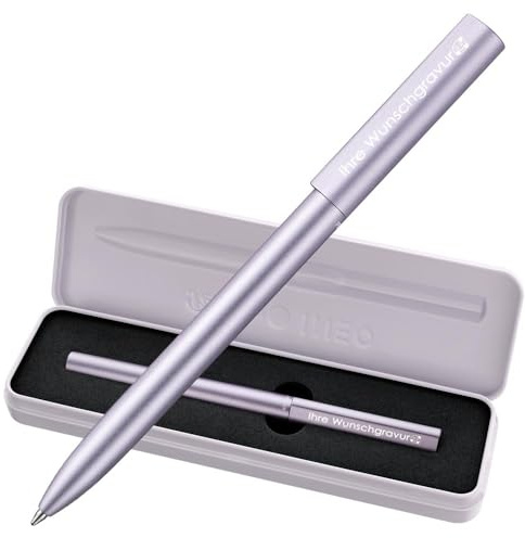 Pelikan Kugelschreiber Ineo® Elements K6 | inkl. mit Wunschgravur | Metalletui | Lavender Scent | gravierter kugelschreiber | Lasergravur