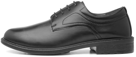Beckett Mens Lace Up Shoe in Black - Size 9 UK - Black
