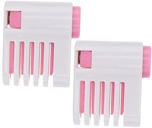 Mikinona 2 Pezzi 5 affettatrice per toast Slicer a di torta Taglierine forniture di cottura Cutter di torta tostapane toaster affettatrice per taglia fette biscottate rosa