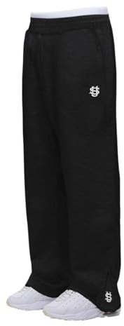 Graue Jogginghose Herren xs Baggy Sweatpants Breite Baumwolle Jogging Hose Elastische Taille Weites Bein Sporthose Lang Sweat Pants Men Warme Männer Sweathose Sport Hosen mit Taschen und Kodelzug xxxl