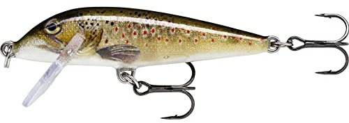 Rapala Nedräkningsdrag flytande balsa sötvatten | Handgjord balsakonstruktion - flytande sötvattensdrag - storlekar 5 till 11 cm - naturliga färger - tillverkad i Estland