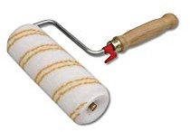 NESPOLI Rouleau professionnel 180mm, finition satin, manche en bois FSC®