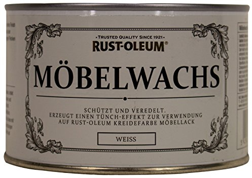 RUST-OLEUM Möbelwachs 400ml Farbwahl, Farbe:Weiß