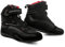 SHIMA EXO Motorrad Schuhe Herren Leder ATOP Verschluss Motorradstiefel Protektoren Sneaker Rutschfeste Sohle Knöchelstütze Seitlicher Bikerboots (Schwarz, 47)