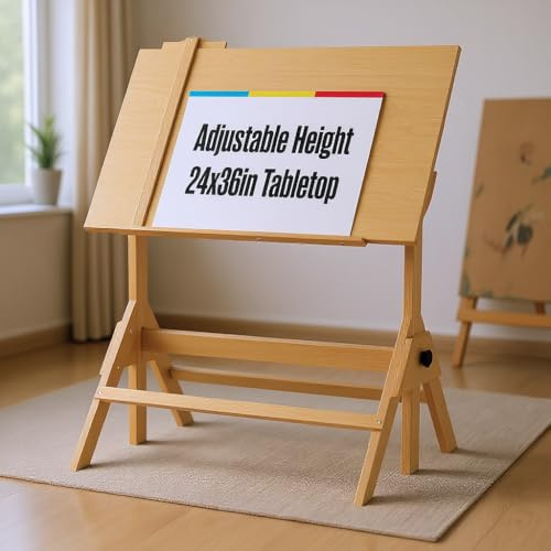 Portable Drafting Table, Artist Table, Drafting Desk, Architect, 36 x 24