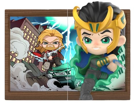 POP MART Marvel Photo Frame Pop Figur Zufällige Anime Actionfigur Sammelfigur Sammler Kunstspielzeug Spielzeug Geschenk 1Piece