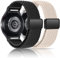 Chinbersky Geflochtenes Armband Kompatibel Mit Samsung Galaxy Watch 7/6/5/4/FE 40mm 44mm/5 Pro/6 4 Classic, Stoff Elastisches Sport Nylon Ersatzband