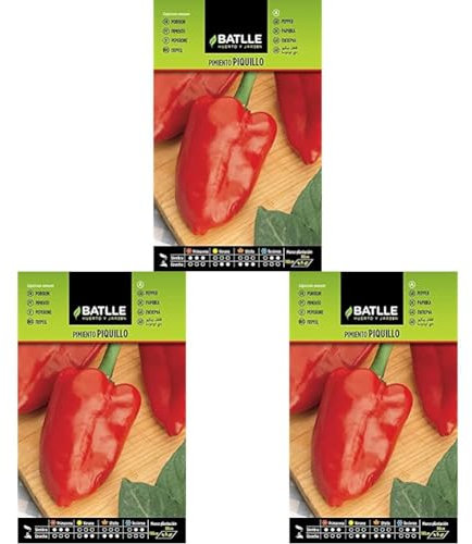 Batlle, Pimiento PIQUILLO DE LODOSA (Paquete de 3)