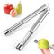 2 Pièces Vide Pomme Acier Inoxydable,Vide-Pomme en Acier Inoxydable,Coupe Pomme,Extracteur de Pomme Poires,Lavable au Lave-Vaisselle,Antirouille, Étanche, Robustesse