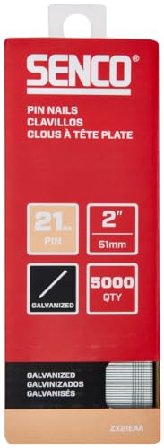 Senco ORGL79747 Brads, 21 ga, 5,1 cm L, PK5000