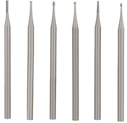Cortador de fresado brocas para tallar joyas hermoso aspecto, herramienta para hacer joyas, juego de rebabas, cortador de fresado de grabado para carpintería de bricolaje adecuado