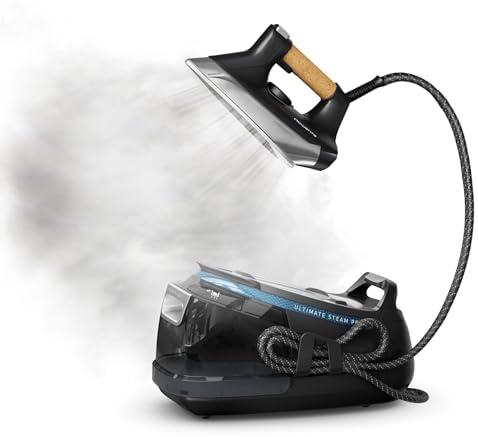 Rowenta Ultimate Pro Steam Generator, 17.6 x 11.18 x13.54, Black