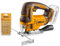 INGCO Scie Sauteuse Sans Fil 20V (Produit Seul), Moteur sans Balais, 3000 tr/min, 5 Lames de Scie CJSLI1008