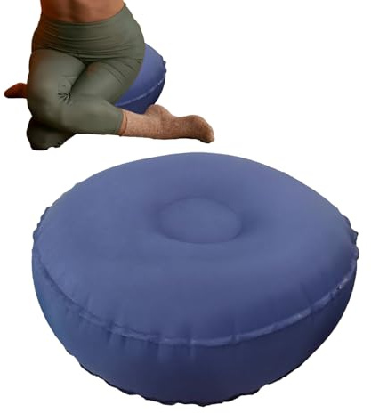 Holdes Tappetino da meditazione, da viaggio, per yoga e relax, antiscivolo, per esercizi di relax, uomini, donne, adulti, uso interno ed esterno