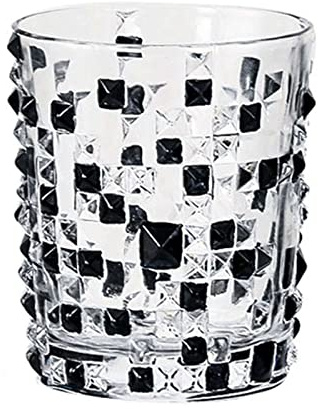 pintglas, Ölmuggset, Personligt Schackrutigt Ölglas, Enkelt Svart Glas