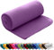 wometo Polar Fleecedecke oekoTex 130x160 ca. 400g mit Anti-Pilling und Kettelrand lila violett