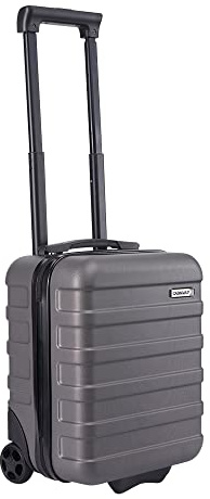 Cabin Max Anode - 40x30x20cm Maleta de Mano para Equipaje. Ligera, Carcasa Dura, 2 Ruedas, (40 x 30 x 20cm, 2 Ruedas, Gris)