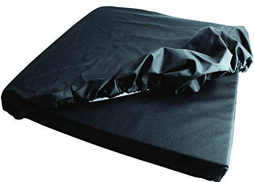 Orig. MPB® Rollstuhlkissen (54 x 42 x 5 cm) mit Inkontinenz Schutzbezug bi-elastisch und atmungsaktiv, kochfest bis 95°C und tumblerfest