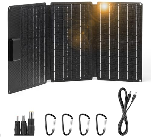 Raddy SP30 Pannello solare da 30W, caricabatterie solare portatile pieghevole, porta USB QC3.0/tipo C/caricabatterie CC 18V a ricarica rapida per escursioni in campeggio all'aperto