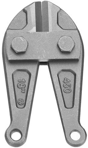 sourcing map Tagliabulloni 45,7 cm ganasce di ricambio lama taglierina mano in lega di acciaio lama taglierina strumenti parte per recinzione filo catena di taglio a vite