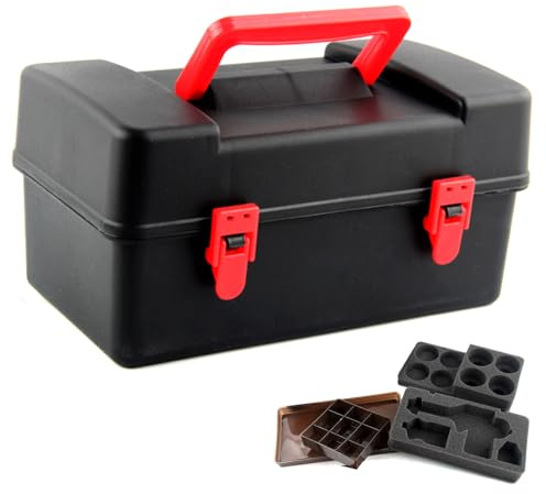 XISTEST Battle-Tops-HüLle, Aufbewahrungskoffer, Langlebige Kunststoff-Tragebox, kompatibel mit Beyblade Burst Gyro Launcher ZubehöR mit Tragegriff