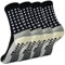 cheap4uk 2 Paare Grip Socken Fussball Fußball Socken Kinder Herren Damen Polsterung Sportsocken Socken Fussball Rutschfeste Football Socks (as3, alpha, s, regular, regular, Schwarz)