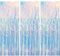 O-Kinee Lametta Vorhänge Irisierende Glitzer,3 Stück Party Vorhang, Folienfransen Tinsel Curtain,Fotowand Hintergrund Dekoration für Frozen Meerjungfrau Mädchen Meer Ｑuallen Pool Party 1m x 2m
